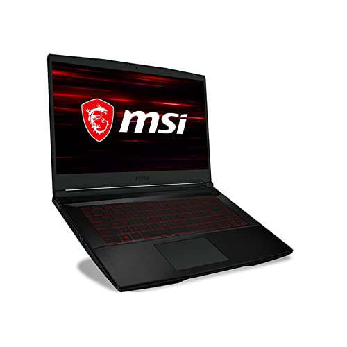 2022 MSI GF63 Thin Gaming 15.6" FHD Laptop Computer, Intel Core i5-10300H Processor, 8GB DDR4 RAM, 256GB PCIe SSD, Backlit Keyboard, GeForce GTX1650 Max-Q Graphics, HDMI, Win 10, Black, 32GB USB Card