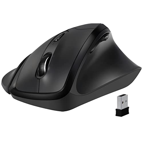 Newtral Ergonomic Mouse,Unique 33 Degree Vertical Wireless Mouse - 2.4GHz Optical Vertical Mice : 3 Adjustable DPI 800/1200/1600 Levels, for Laptop, PC, Computer,Notebook etc, Right Hand( Medium)