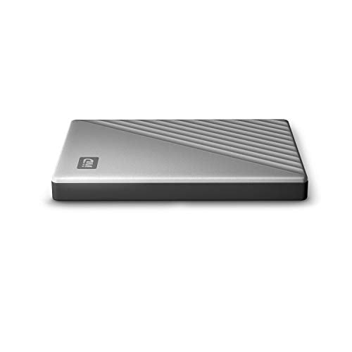 WD 2TB My Passport Ultra for Mac Silver Portable External Hard Drive HDD, USB-C and USB 3.1 Compatible - WDBPMV0040BSL-WESN