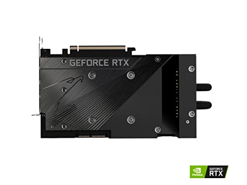 GIGABYTE AORUS GeForce RTX 3090Ti Xtreme WATERFORCE 24G Graphics Card, Waterforce Cooling System, 24GB 384-bit GDDR6X, GV-N309TAORUSX W-24GD Video Card