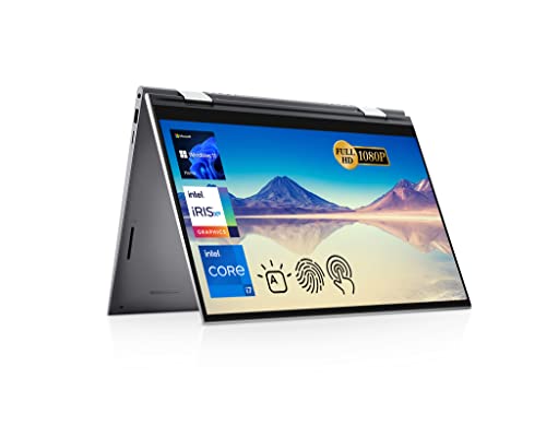 Newest Dell Inspiron 5410 2-in-1 Laptop, 14" FHD Touchscreen, Intel Core i7-1195G7 Processor, 64GB RAM, 2TB PCIe SSD, Backlit KB, Fingerprint Reader, Webcam, Wi-Fi 6, HDMI, Win11 Home, Silver