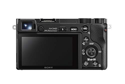 Sony Alpha a6000 Mirrorless Digital Camera 24.3MP SLR Camera with 3.0-Inch LCD (Black) w/16-50mm Power Zoom Lens