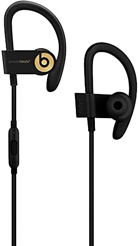 Powerbeats3 Wireless In-Ear Headphones - Trophy Gold (Black/Gold) (Renewed)