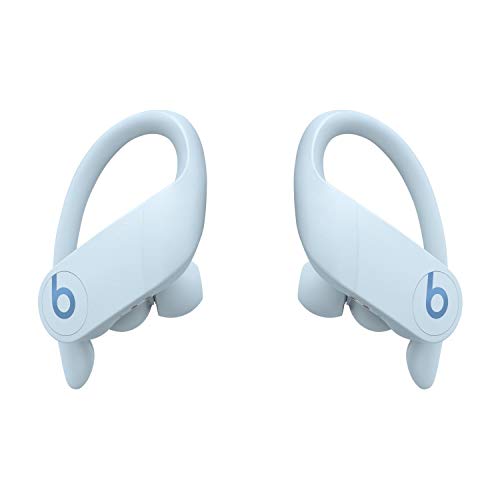 Powerbeats Pro Wireless Earbuds - Apple H1 Headphone Chip, Class 1 Bluetooth Headphones, 9 Hours of Listening Time, Sweat Resistant, Built-in Microphone - Glacier Blue - AOP3 EVERY THING TECH 