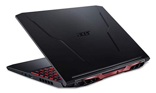 Acer Nitro 5 AN515-45-R83Z Gaming Laptop, AMD Ryzen 5 5600H Hexa-Core Processor | NVIDIA GeForce GTX 1650 | 15.6" FHD 144Hz IPS Display | 8GB DDR4 | 256GB NVMe SSD | WiFi 6 | Backlit Keyboard