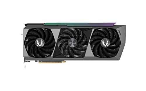 ZOTAC Gaming GeForce RTX™ 3090 Ti AMP Extreme Holo 24GB GDDR6X 384-bit 21 Gbps PCIE 4.0 Gaming Graphics Card, HoloBlack, IceStorm 2.0 Advanced Cooling, Spectra 2.0 RGB Lighting, ZT-A30910B-10P