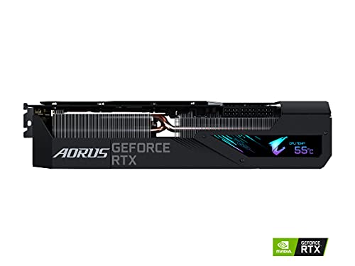 GIGABYTE AORUS GeForce RTX 3080 Ti Xtreme 10G Graphics Card, Max Covered Cooling, 12GB 384-bit GDDR6X, GV-N308TAORUS X-12GD Video Card