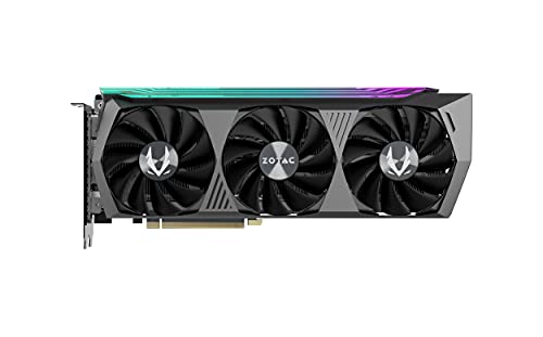 ZOTAC Gaming GeForce RTX™ 3070 Ti AMP Holo 8GB GDDR6X 256-bit 19 Gbps PCIE 4.0 Gaming Graphics Card, HoloBlack, IceStorm 2.0 Advanced Cooling, Spectra 2.0 RGB Lighting, ZT-A30710F-10P