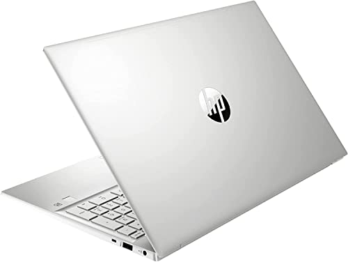 [Windows 11 Pro] 2022 Newest HP Pavilion Laptop, 15.6" Full HD Screen, Intel Core i7-1195G7 Processor, Backlit Keyboard, HDMI, Wi-Fi 6, Fingerprint Reader, Silver (32GB RAM | 1TB PCIe SSD)