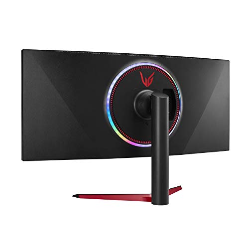 LG 38GL950G-B 38 Inch UltraGear Nano IPS 1ms Curved Gaming Monitor with 144HZ Refresh Rate and NVIDIA G-SYNC, Black (Renewed)