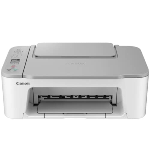 Canon Wireless Inkjet All-in-One Printer with LCD Screen Print Scan and Copy, Built-in WiFi Wireless Printing from Android, Laptop, Tablet, and Smartphone with 6 Ft NeeGo Printer Cable - White