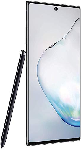 Samsung Galaxy Note 10+ Factory Unlocked Cell Phone with 256 GB (U.S. Warranty), Aura Black/ Note10+ (Renewed)