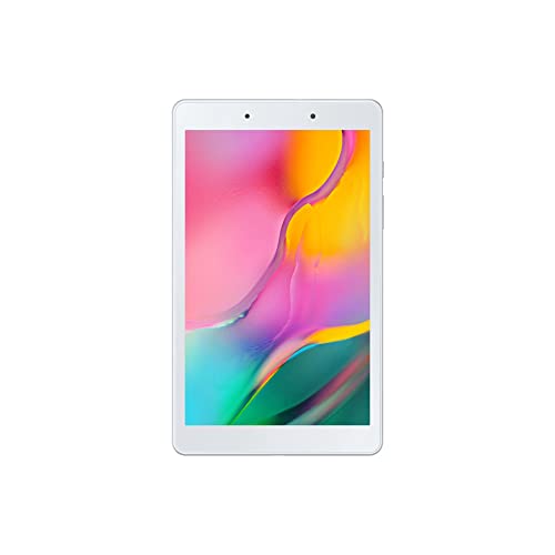 Samsung Galaxy Tab A Tablet Computer 8.0'' WXGA (1280 x 800) Display 4-Core Qualcomm Snapdragon 429 2GB RAM 32GB Storage + 128GB SD Card 5100mAh Battery Android OS Silver