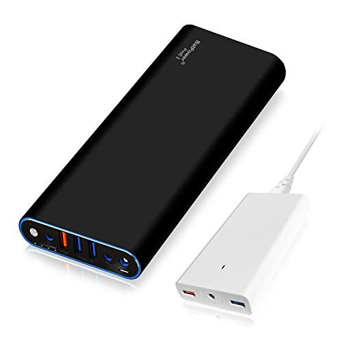 BatPower ProE 2 EX15B 210Wh Laptop External Battery Compatible with MacBook Pro Air Power Bank Portable Charger with 120W Slim Ac Adapter Quick Charge Tablet Smartphone -for 2015 and Before Laptop