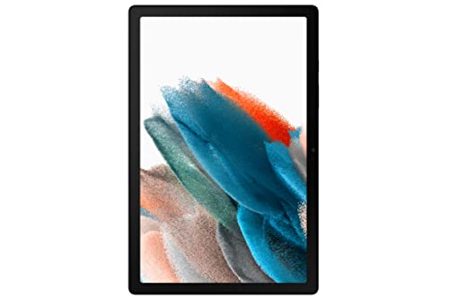 SAMSUNG Galaxy Tab A8 10.5” 128GB Android Tablet w/ LCD Screen, Long Lasting Battery, Kids Content, Smart Switch, Expandable Memory, SM-X200NZSFXAR, Silver, Amazon Exclusive