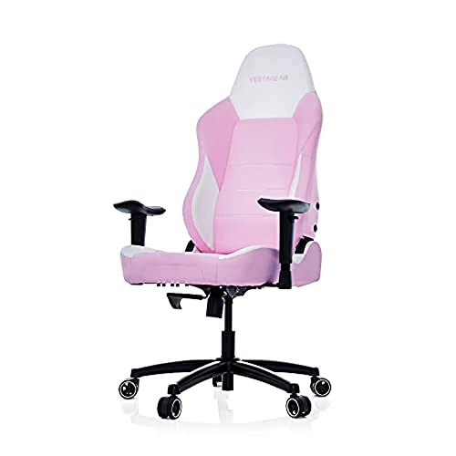 VERTAGEAR PL1000-PK Gaming Chair, White Pink