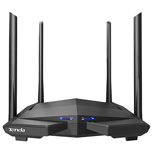 Tenda AC10U Smart Gigabit Wi-Fi Router AC1200 Dual Band w/Parental Control + MU-MIMO + Smart WiFi App Management + USB Port