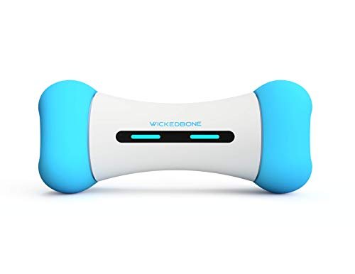 Wickedbone Smart Bone, Automatic & Interactive Toy for Dog, Puppy and Cat, App Control, Safe & Durable, Keep Your Pets Entertained All Day