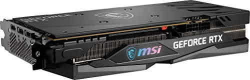 MSI Gaming GeForce RTX 3060 12GB 15 Gbps GDRR6 192-Bit HDMI/DP PCIe 4 Twin-Frozr Torx Fan Ampere RGB OC Graphics Card (RTX 3060 Gaming X 12G)