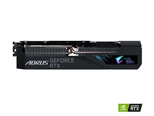 GIGABYTE AORUS GeForce RTX 3090 Xtreme 24G Graphics Card, Max Covered Cooling, 24GB 384-bit GDDR6X, GV-N3090AORUS X-24GD Video Card