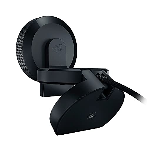 Razer Kiyo 1080p 30 FPS/720 p 60 FPS Streaming Webcam with Adjustable Brightness Ring Light, Built-in Microphone and Advanced Autofocus