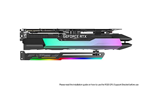 ZOTAC Gaming GeForce RTX™ 3090 Ti AMP Extreme Holo 24GB GDDR6X 384-bit 21 Gbps PCIE 4.0 Gaming Graphics Card, HoloBlack, IceStorm 2.0 Advanced Cooling, Spectra 2.0 RGB Lighting, ZT-A30910B-10P