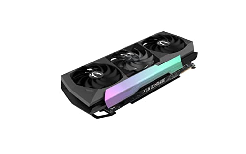 ZOTAC Gaming GeForce RTX™ 3090 Ti AMP Extreme Holo 24GB GDDR6X 384-bit 21 Gbps PCIE 4.0 Gaming Graphics Card, HoloBlack, IceStorm 2.0 Advanced Cooling, Spectra 2.0 RGB Lighting, ZT-A30910B-10P