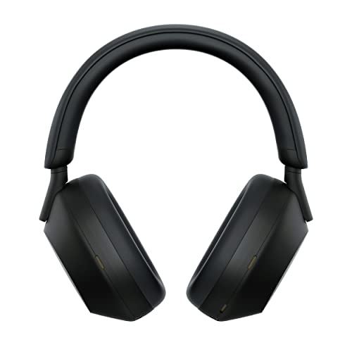 Sony WH-1000XM5 Wireless Industry Leading Noise Canceling Headphones with Auto Noise Canceling Optimizer, Crystal Clear Hands-Free Calling, and Alexa Voice Control, Black