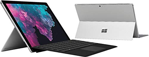 Microsoft - Surface Pro with Black Keyboard – 12.3” Touch Screen – Intel Core M3 – 4GB Memory – 128GB SSD - Platinum