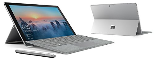 Microsoft Surface Pro 4 (Intel Core i5, 4GB RAM, 128GB) with Windows 10 Anniversary, Silver