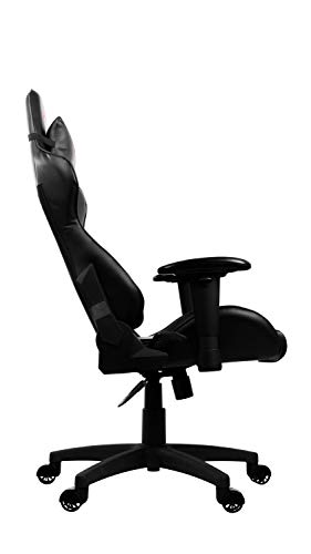 Arozzi - Verona V2 Ergonomic Computer Gaming/Office Chair with High Backrest, Recliner, Swivel, Tilt, Rocker, Adjustable Height and Adjustable Lumbar and Neck Support - Black