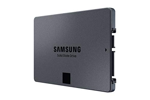 Samsung 870 QVO 8 TB SATA 2.5 Inch Internal Solid State Drive (SSD) (MZ-77Q8T0), Black