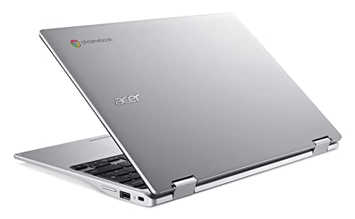 2022 Acer Spin 311-3H 11.6" 2-in-1 Touchscreen Chromebook (64GB eMMC, 4GB RAM, 8-Core MediaTek MT8183, Stylus, Webcam, Type-C, Wi-Fi, IPS) Flip Convertible Home & Education Laptop, IST Pen, Chrome OS
