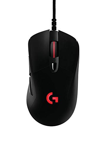 Logitech G403 Prodigy RGB Gaming Mouse – 16.8 Million Color Backlighting, 6 Programmable Buttons, Onboard Memory, Up to 12,000 DPI (Renewed)