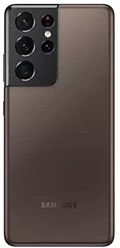 SAMSUNG Galaxy S21 Ultra G998U 5G | Fully Unlocked Android Smartphone | US Version 5G Smartphone | Pro-Grade Camera, 8K Video, 108MP High Resolution | 512GB - Phantom Brown (Renewed)