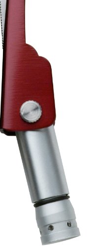 Swiss+Tech ST35000 Metallic Maroon 8-in-1 Mini Pocket Multitool for Camping, Sports, Hardware