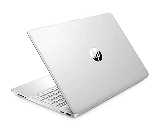 HP 15.6 HD Touchscreen Laptop, AMD 8-Core Ryzen 7 5700U, 12GB DDR4 RAM, 256GB SSD, AMD Radeon Graphics, Wi‑Fi 6, Bluetooth 5.2, Windows 11 Home, Silver, Bundle with TSBEAU USB Hub + USB Light