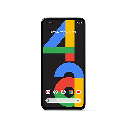 Google Pixel 4a - Unlocked Android Smartphone - 128 GB of Storage - Up to 24 Hour Battery - Barely Blue (Renewed)