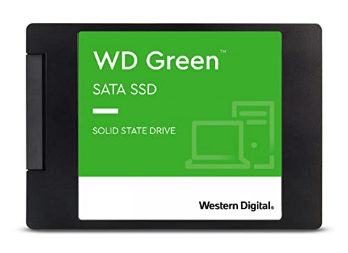 Western Digital 1TB WD Green Internal PC SSD Solid State Drive - SATA III 6 Gb/s, 2.5"/7mm, Up to 550 MB/s - WDS100T2G0A