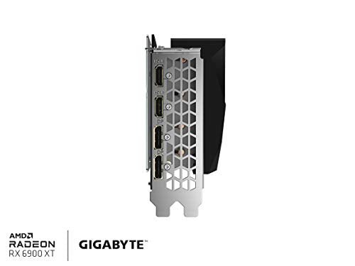 GIGABYTE Radeon RX 6900 XT Gaming OC 16G Graphics Card, WINDFORCE 3X Cooling System, 16GB 256-bit GDDR6, GV-R69XTGAMING OC-16GD Video Card