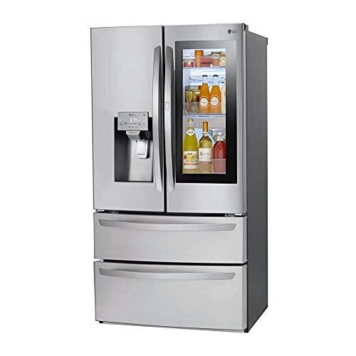 LG LMXS28596S 28 Cu. Ft. Stainless French-Door Smart Wi-Fi Enabled Refrigerator