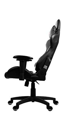 Arozzi - Verona V2 Ergonomic Computer Gaming/Office Chair with High Backrest, Recliner, Swivel, Tilt, Rocker, Adjustable Height and Adjustable Lumbar and Neck Support - Black