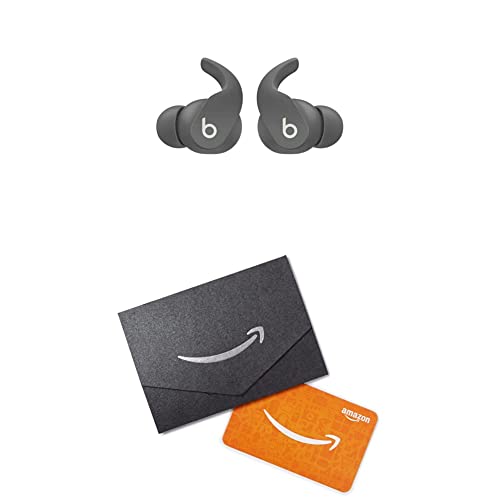 Beats Fit Pro - True Wireless Noise Cancelling Earbuds with $25 Amazon Gift Card - Apple H1 Headphone Chip, Compatible with Apple & Android, Class 1 Bluetooth®, Built-in Microphone - Sage Gray