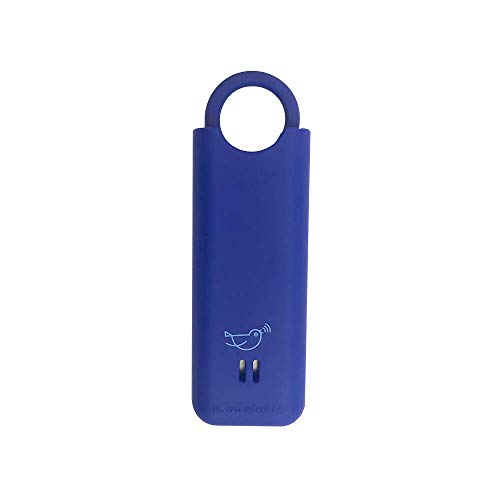 She’s Birdie–The Original Personal Safety Alarm for Women by Women–130dB Siren, Strobe Light and Key Chain in 5 Pop Colors (Indigo)