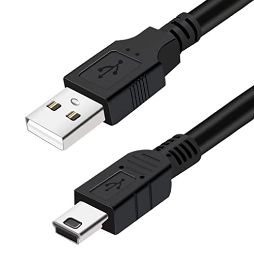 PS3 Charging Cable 10ft Long PS3 Controller Charger Cable Mini USB Cord for Sony Playstation-3 / PS3 Slim/PS Move Wireless Controller,TI84 Plus CE,Dash Cam,MP3 Player Canon Rebel Digital Camera Wire