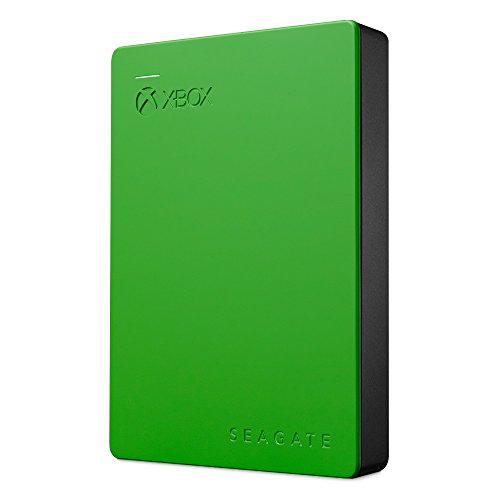 Seagate (STEA4000402) Game Drive for Xbox 4TB External Hard Drive Portable HDD – Designed for Xbox One ,Green