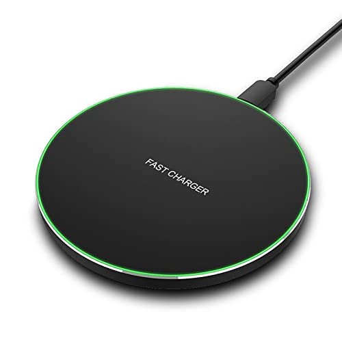 Fast Wireless Charger,20W Max Qi-Certified Wireless Charging Pad Compatible with Apple iPhone 13/12/SE/11/X/XR/8,AirPods;FDGAO 15W Wireless Charge Mats for Samsung Galaxy/Note S21/S20/S9,Galaxy Buds