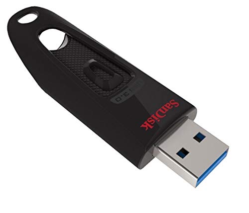 SanDisk Ultra 128GB USB 3.0 Flash Drive High Speed PenDrive 128 GB Memory Storage (SDCZ48-128G-U46) Bundle with (1) Everything But Stromboli Lanyard