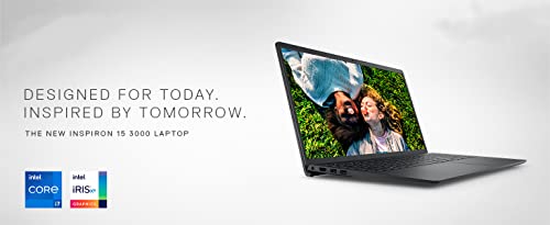 Newest Dell Inspiron 3511 Premium Laptop, 15.6" Full HD Touchscreen, Intel Core i7-1165G7, 64GB RAM, 1TB PCIe SSD, Webcam, HDMI, Wi-Fi, Bluetooth, Windows 11 Home, Black