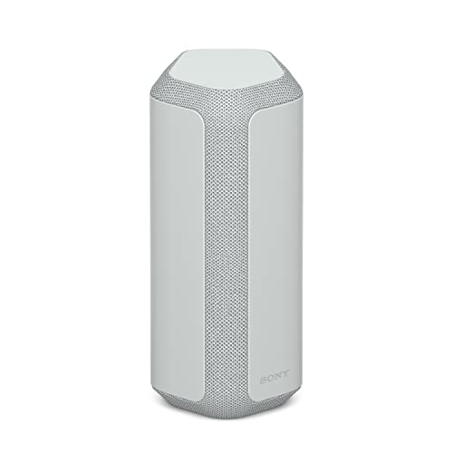Sony SRS-XE300 X-Series Wireless Portable-Bluetooth-Speaker, IP67 Waterproof, Dustproof and Shockproof with 24 Hour Battery, Light Gray